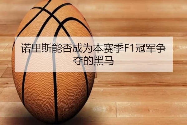诺里斯能否成为本赛季F1冠军争夺的黑马